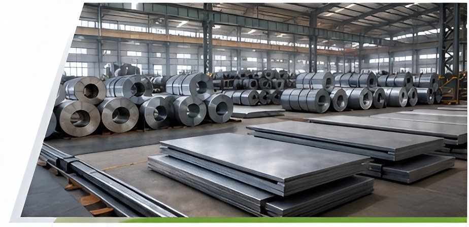 Metal warehouse and industrial stock